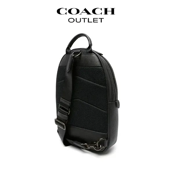 COACH Charter 經典皮革斜背包