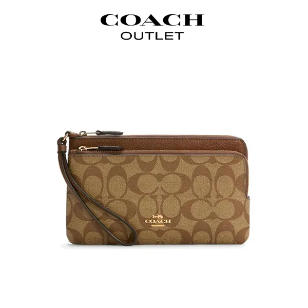 COACH Double Zip 雙拉鏈零錢包