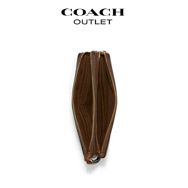 COACH Double Zip 雙拉鏈零錢包