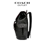 COACH HUDSON 經典 SIGNATURE 緹花後背包