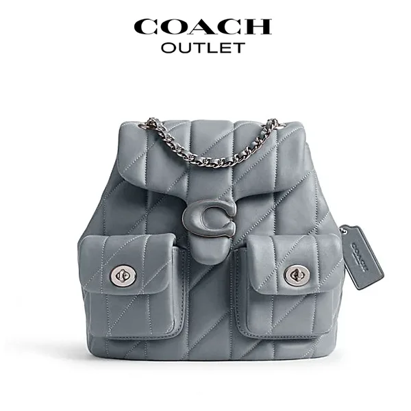 COACH TABBY 絎縫後背包