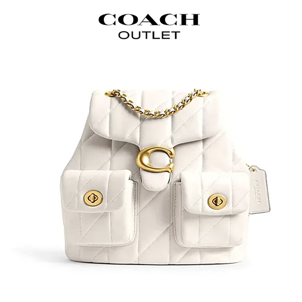 COACH TABBY 絎縫後背包