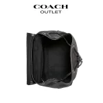 COACH 新款女士翻蓋抽繩雙肩包