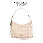 COACH Laurel 馬車印花腋下包