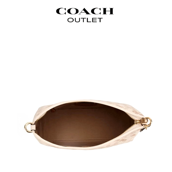 COACH Laurel 馬車印花腋下包