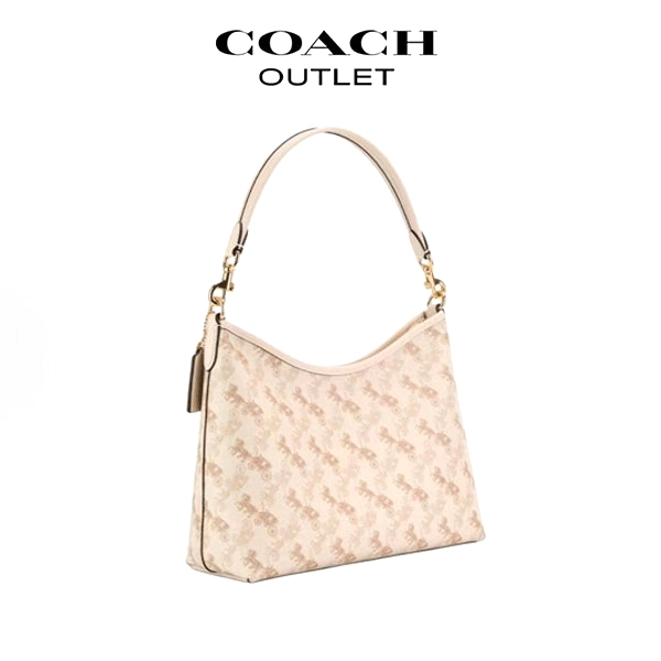 COACH Laurel 馬車印花腋下包