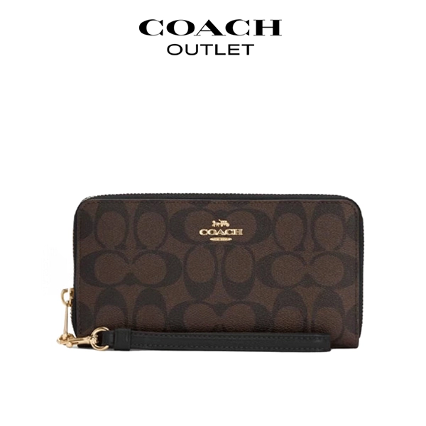 COACH Zip Around 19 長夾