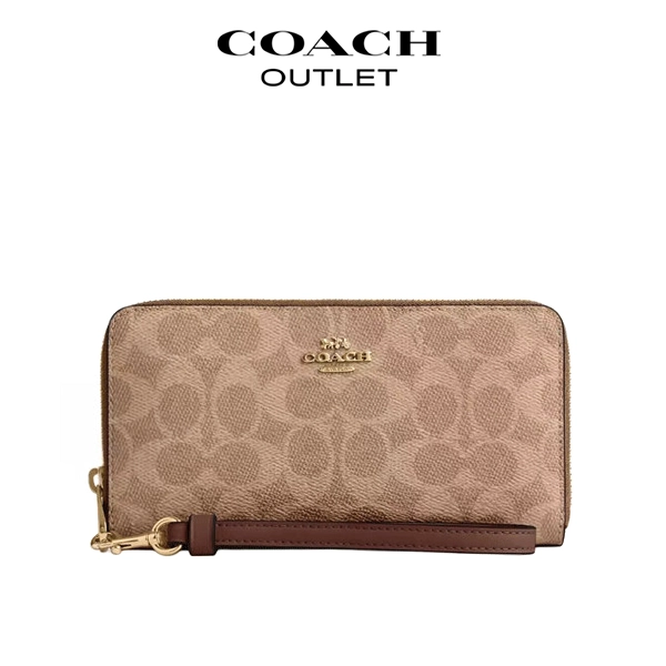 COACH Zip Around 19 長夾